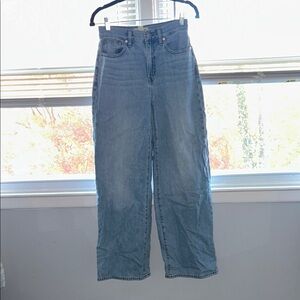 Madewell Light Blue Straight Leg Jeans